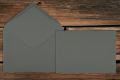 [370706] Briefhüllen 156x220 mm Nassklebend Strukturiert Anthrazit 100 g/qm